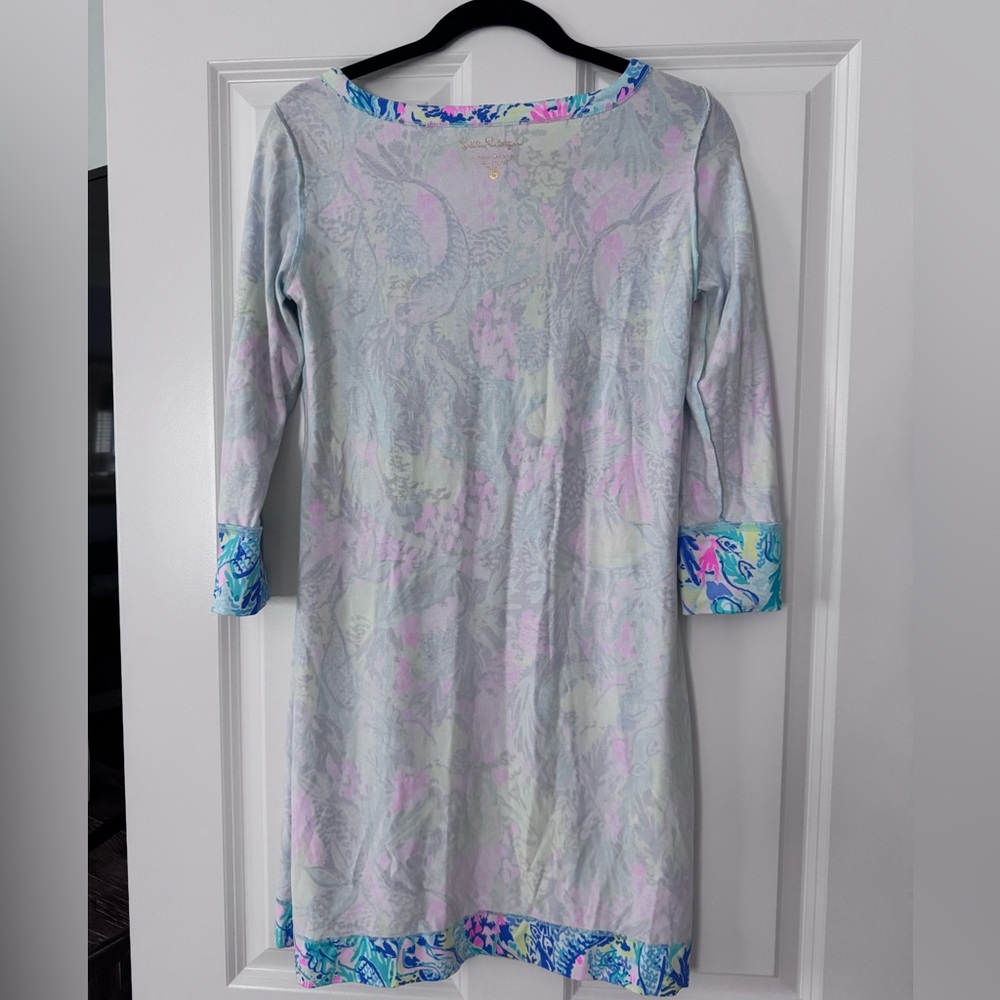 Lilly Pulitzer UPF +50 Sophie Dress SZ S Multi Mermaids Cove - Picture 13 of 16